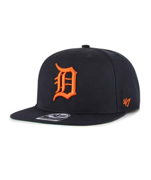 Detroit Tigers 1984 World Series 47 Brand Navy Replica Sure Shot Snapback Hat