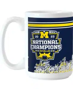 Michigan Wolverines 15 oz College Football National Champions Coffee Mug