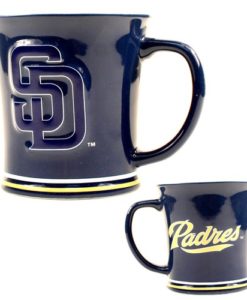 San Diego Padres 15oz Sculpted Coffee Mug