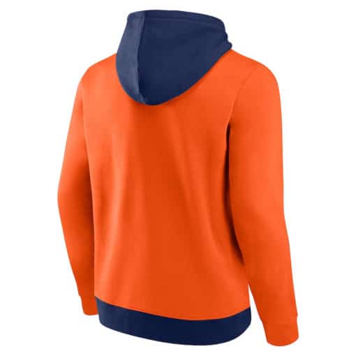 Detroit Tigers Men's Fanatics Navy Orange Pullover Hoodie