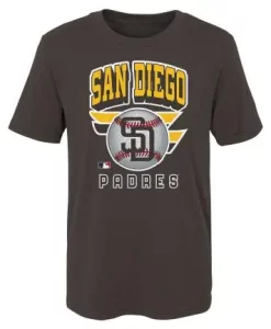 San Diego Padres YOUTH Dark Cinder Ninety Seven T-Shirt Tee