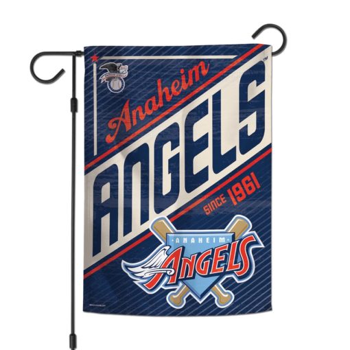 Los Angeles Angels 12.5″x18″ 2 Sided Cooperstown Garden Flag