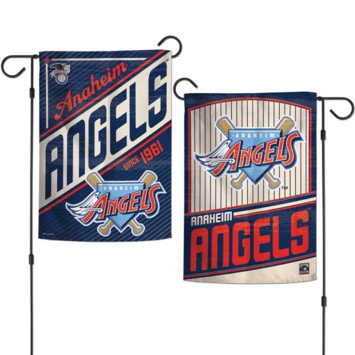 Los Angeles Angels 12.5″x18″ 2 Sided Cooperstown Garden Flag