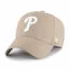 Philadelphia Phillies 47 Brand Khaki MVP Adjustable Hat