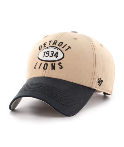 Detroit Lions 47 Brand Abilene Khaki Dusted MVP Adjustable Hat - Image 2