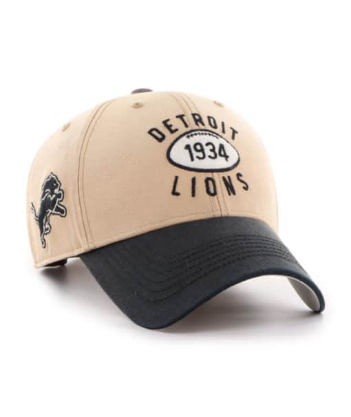 Detroit Lions 47 Brand Abilene Khaki Dusted MVP Adjustable Hat