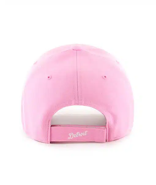 Detroit Tigers 47 Brand Pink Rose MVP Adjustable Hat - Image 2