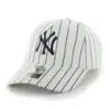 New York Yankees TODDLER 47 Brand White Pinstripe MVP Adjustable Hat