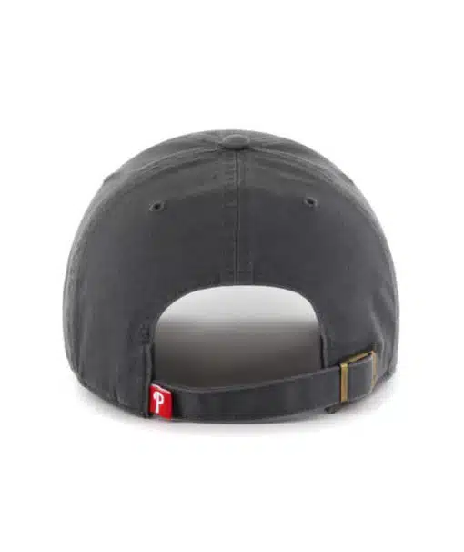 Philadelphia Phillies 47 Brand Charcoal Clean Up Adjustable Hat