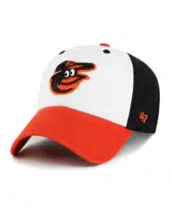 Baltimore Orioles 47 Brand Replica Black Clean Up Adjustable Hat
