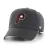 Philadelphia Phillies 47 Brand Cooperstown Charcoal Clean Up Adjustable Hat