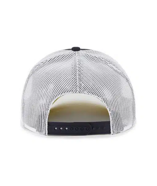 Michigan Wolverines 47 Brand Navy Midland White Mesh Trucker Snapback Hat