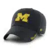 Michigan Wolverines Women's 47 Brand Navy Miata Clean Up Adjustable Hat