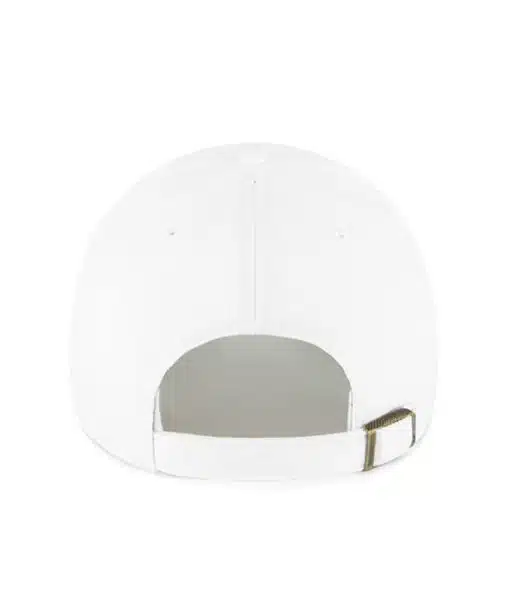 Michigan Wolverines Women's 47 Brand White Miata Clean Up Adjustable Hat