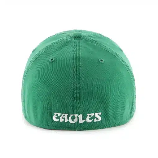 Philadelphia Eagles 47 Brand Vintage Classic Green Franchise Fitted Hat - Image 2
