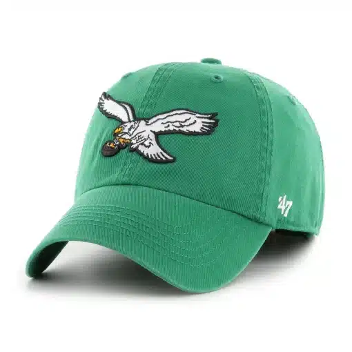 Philadelphia Eagles 47 Brand Vintage Classic Green Franchise Fitted Hat