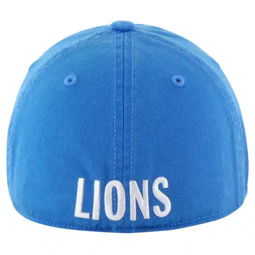 Detroit Lions 47 Brand Vintage Classic Blue Raz Franchise Fitted Hat - Image 2