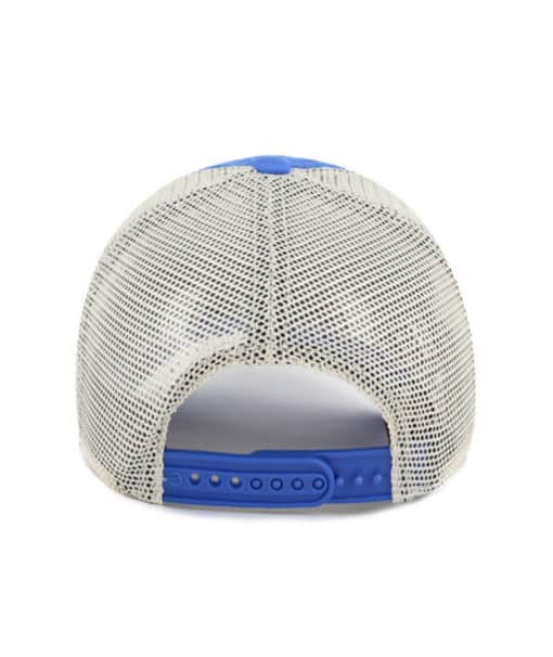 Detroit Lions 47 Brand Blue Raz Mccall Clean Up Mesh Snapback Hat - Image 3