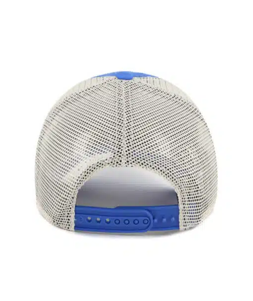Detroit Lions 47 Brand Blue Raz Mccall Clean Up Mesh Snapback Hat - Image 3