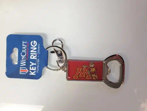 Minnesota Golden Gophers Keychain Bottle Opener