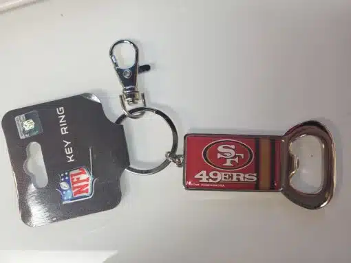 San Francisco 49ers Keychain Bottle Opener