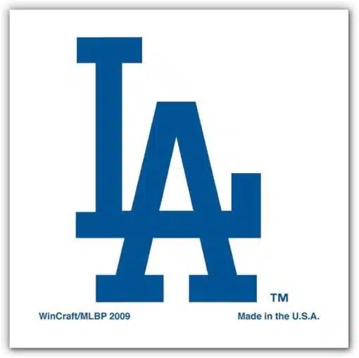 Los Angeles Dodgers 4 Pack Tattoos