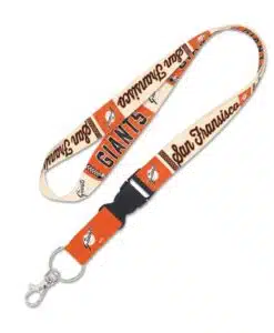 San Francisco Giants Cooperstown Lanyard W/Detachable Buckle 1"