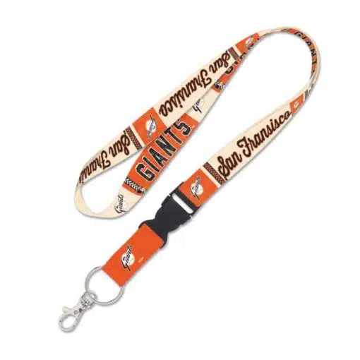 San Francisco Giants Cooperstown Lanyard W/Detachable Buckle 1"