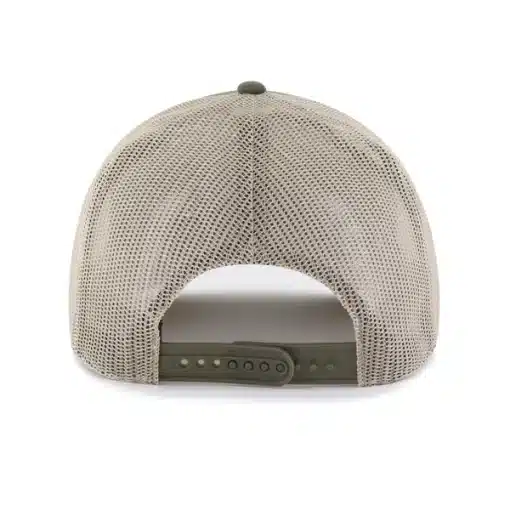 Detroit Lions 47 Brand Sandalwood Trucker Khaki Mesh Adjustable Hat - Image 2