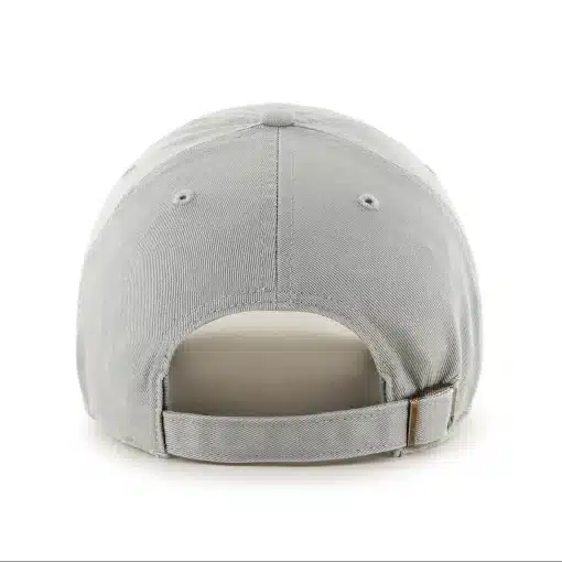 Detroit Lions 47 Brand Vintage Gray Clean Up Adjustable Hat - Image 2