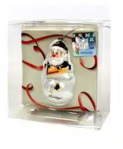 Washington Redskins Snowman Globe Ornament