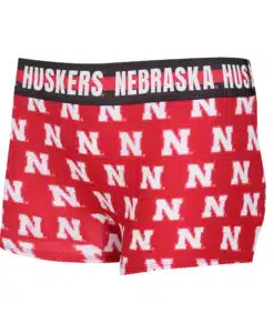 Nebraska Cornhuskers Ladies Red Hipster Knit Panty