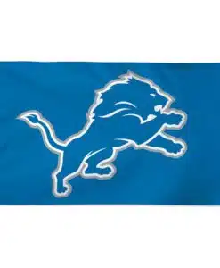 Detroit Lions 12x18 Honolulu Blue Boat Flag