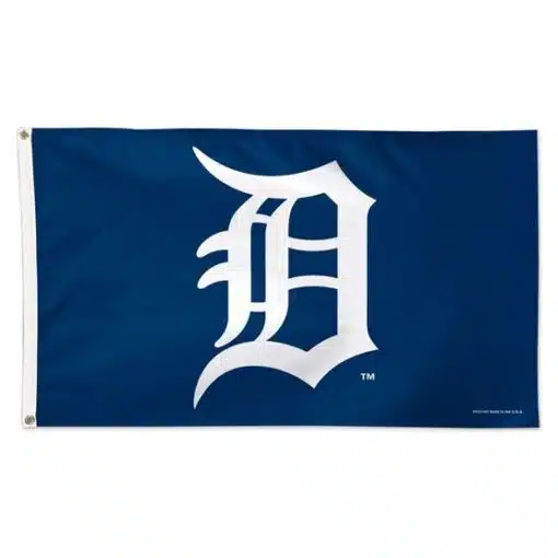 Detroit Tigers 12x18 Navy Blue Boat Flag