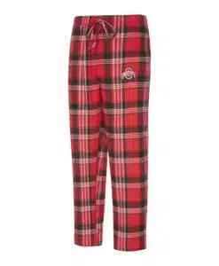 Ohio State Buckeyes Men's Region Red Flannel Pajama Pants