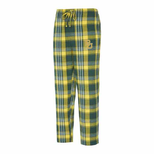 Baylor Bears Men's Region Green Flannel Pajama Pants