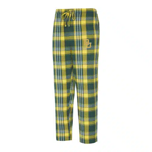 Baylor Bears Men's Region Green Flannel Pajama Pants