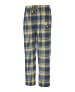 Notre Dame Fighting Irish Men's Region Navy Flannel Pajama Pants