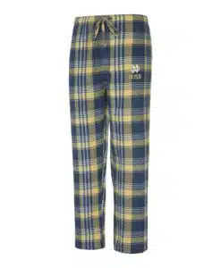 Notre Dame Fighting Irish Men's Region Navy Flannel Pajama Pants