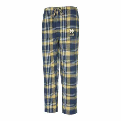 Notre Dame Fighting Irish Men's Region Navy Flannel Pajama Pants