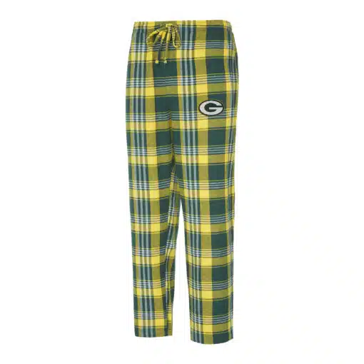 Green Bay Packers Men's Region Green Flannel Pajama Pants