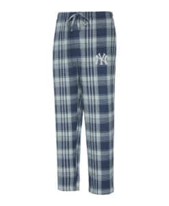 New York Yankees Men's Region Navy Flannel Pajama Pants