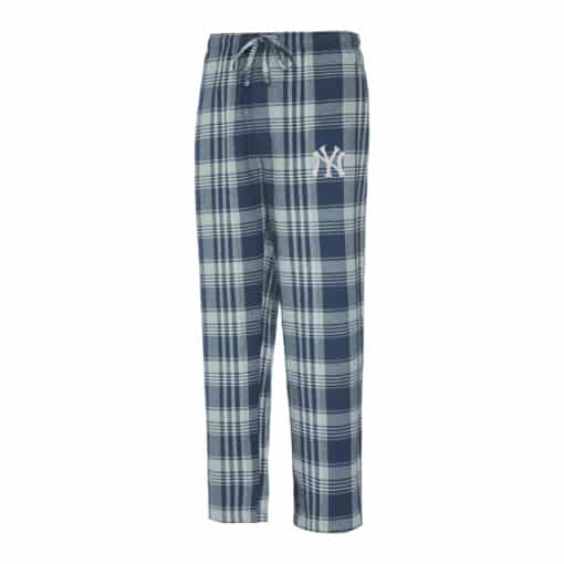 New York Yankees Men's Region Navy Flannel Pajama Pants