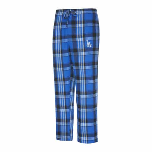 Los Angeles Dodgers Men's Region Blue Flannel Pajama Pants