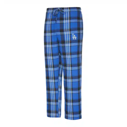 Los Angeles Dodgers Men's Region Blue Flannel Pajama Pants