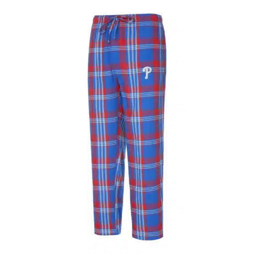 Philadelphia Phillies Men's Region Blue Flannel Pajama Pants