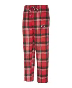 New Jersey Devils Men's Region Red Flannel Pajama Pants