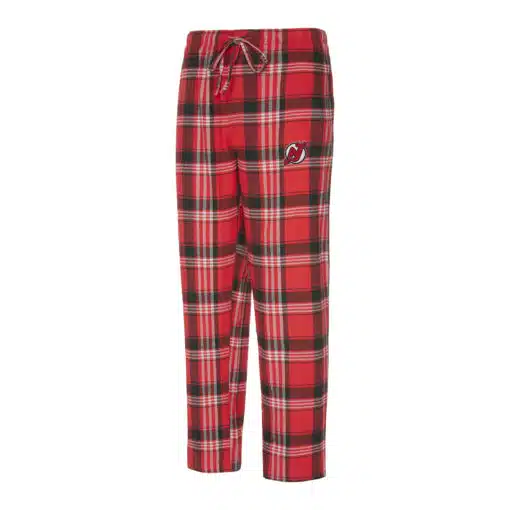 New Jersey Devils Men's Region Red Flannel Pajama Pants