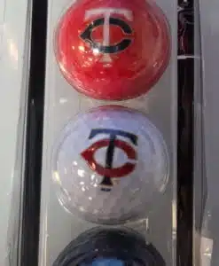 Minnesota Twins 3 Pack of Golf Balls