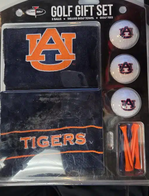 Auburn Tigers Golf Gift Set with Towel